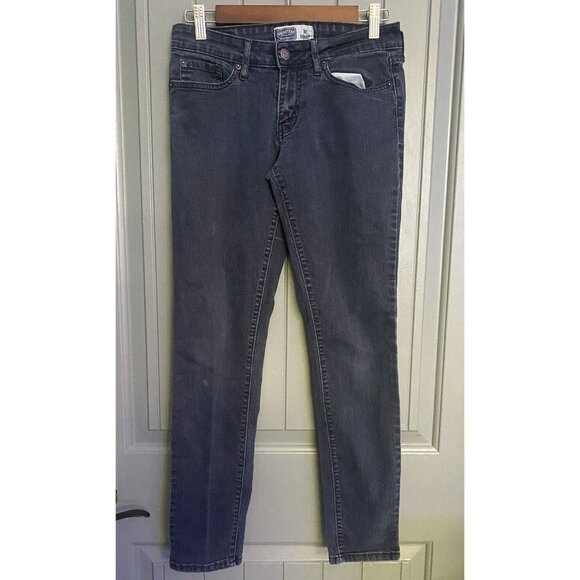 Levi's Signature Skinny Jeans Stretch Low Rise Size 4 Medium Women Dark Wash - Picture 1 of 11